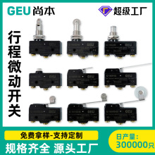 微动开关二脚SZ-15GQ22-B GW2 TM1308自复位按压限位行程微动开关