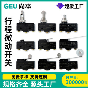 Micro Switch Two-Pin Sz-15Gq22-B Gw2 Tm1308 Self-Reset Press Limit Stroke Micro Switch