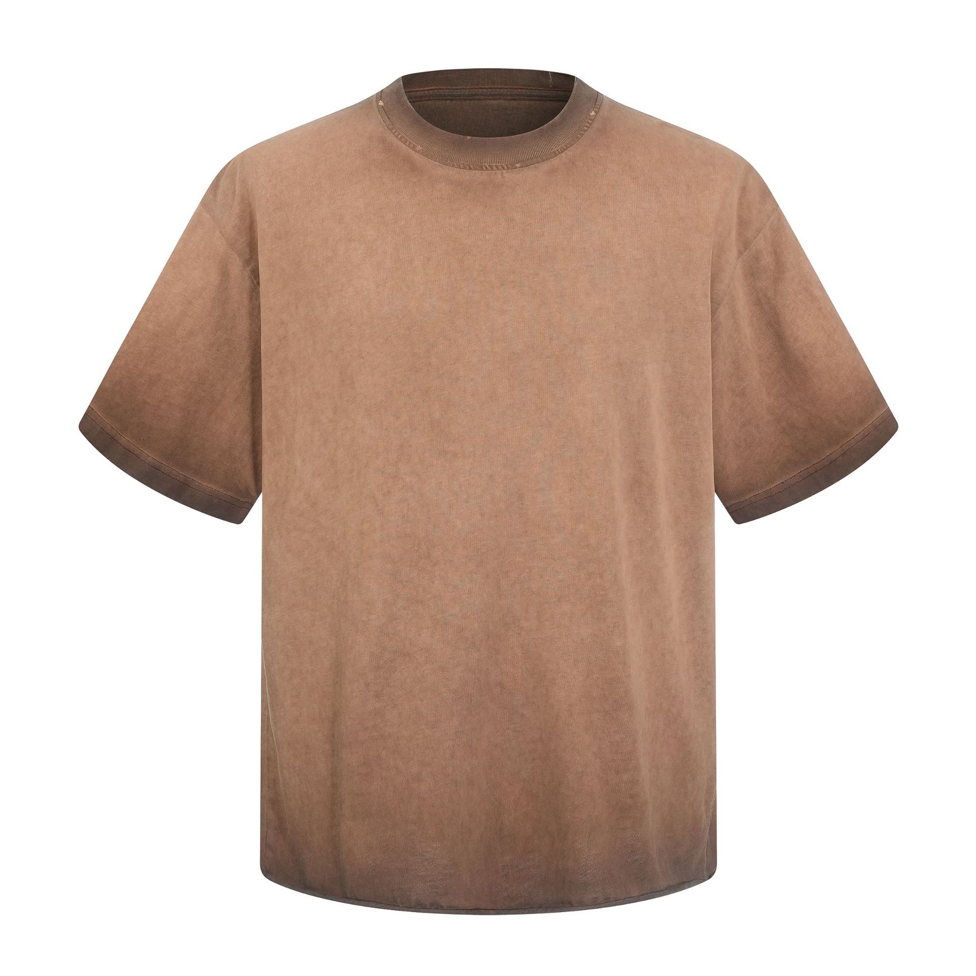 Chain tide2026 nuevo verano retro americano lavados con agua pantalones cortos de manga corta set corto set de verano camiseta de manga corta hombre image 8