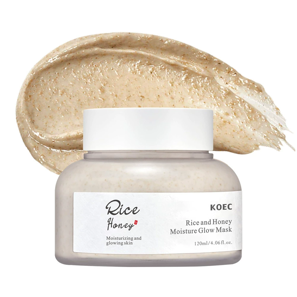 KOEC рисовая маска с медом увлажняющая увлажняющая увлажняющая очищающая грязная пленка 120g Amazon взрывные модели оптом