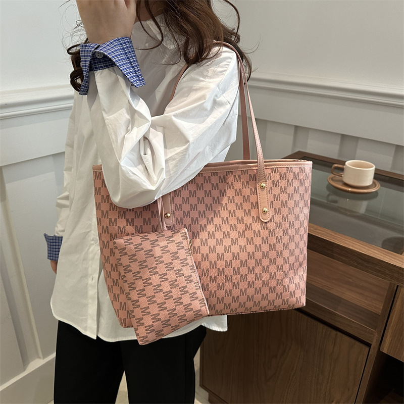 Bolsa de viaje de gran capacidad, bolso de moda impresa, bolso grande para mujeres 2025, nueva bolsa de viaje de clase para estudiantes universitarios.