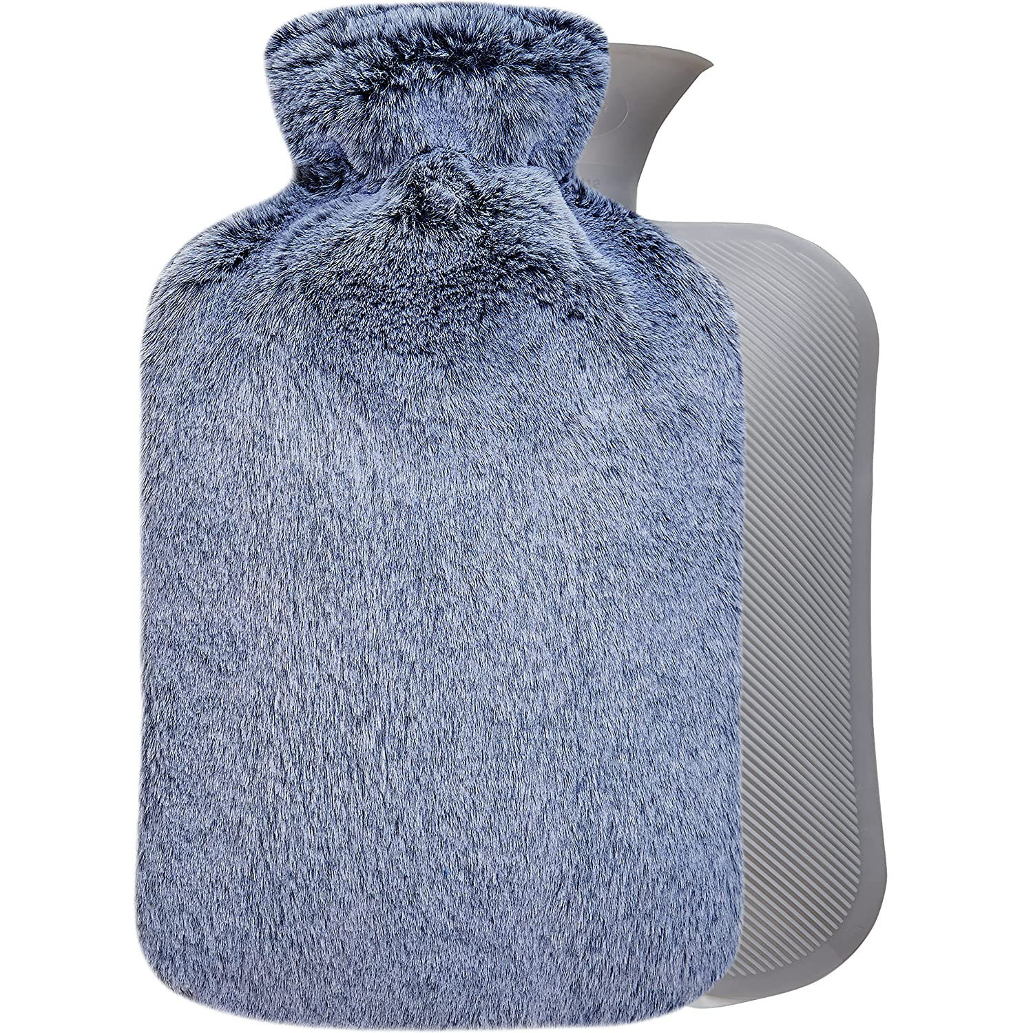 现货装水注水热水袋橡胶毛绒暖手袋热水瓶暖手宝暖宝宝BS欧标认证
