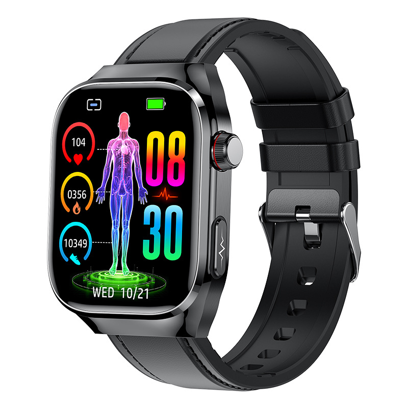 New cross-border TK16 smart watch Bluetooth call micro physical examination ECG body fat five internal organs detection multi-movement