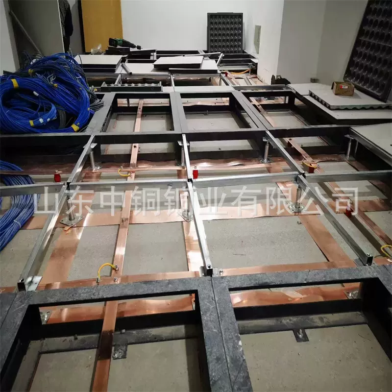 弱电机房铜箔 静电机房接地铜箔 防静电板铜箔 数据机房接地铜箔