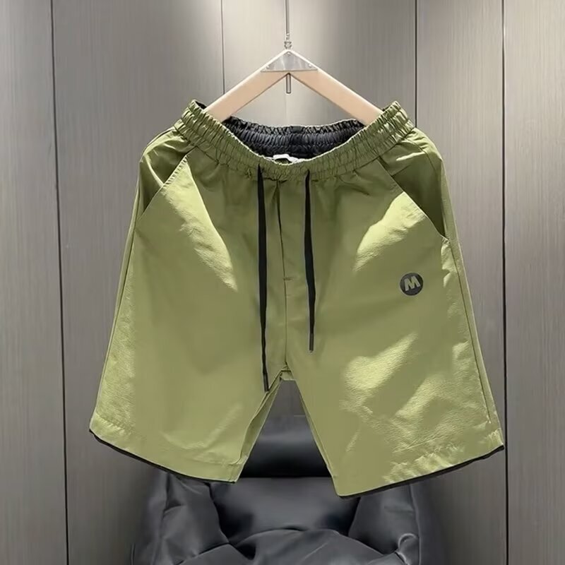 Men's Shorts Summer Quick-drying Korean Style Sports Casual Pants 2025 New Fashionable Brand Thin All-match Five-point Pants Fashionable