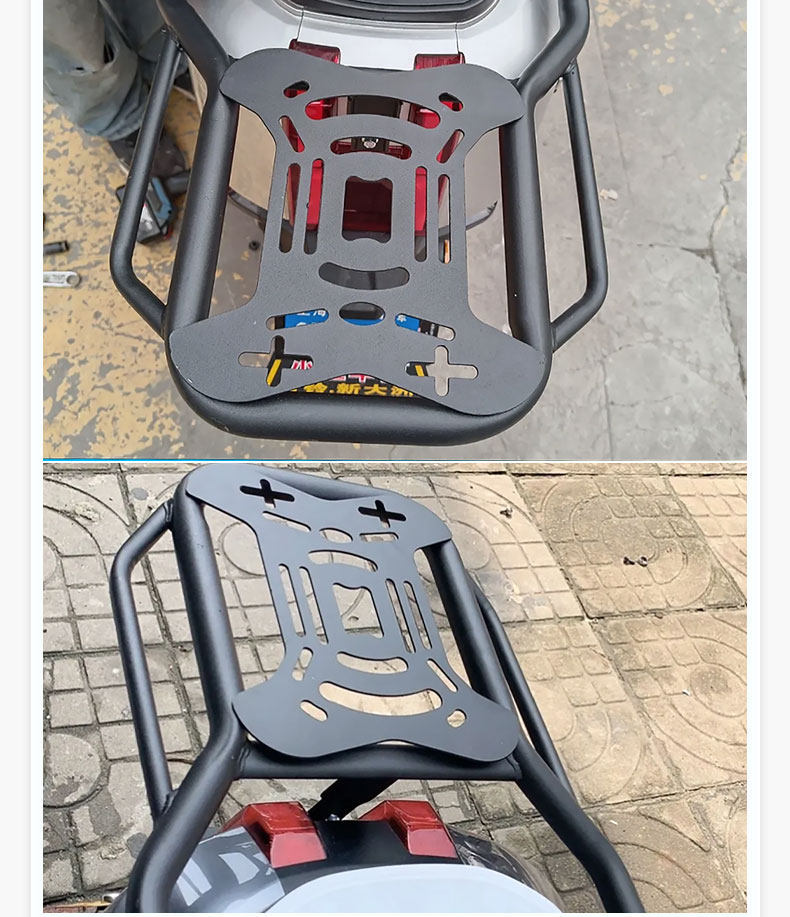 Suitable for Tailg Super Power S Cangqiong Thickened Electric Vehicle Bumper, Anti-Fall Bar, Rear Rack, Tail Rack, Delivery Rack