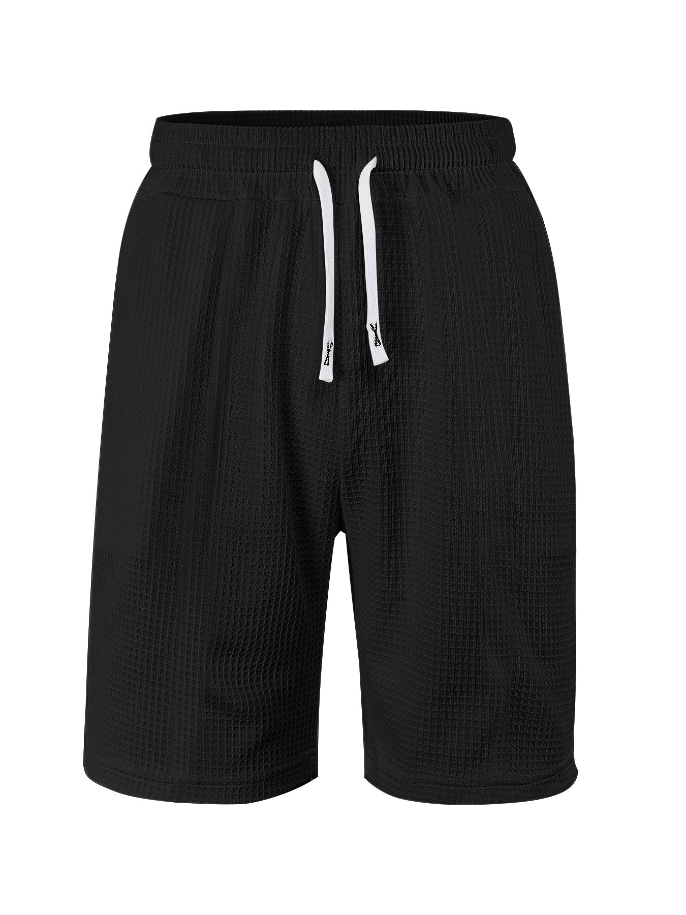 Amazon TK ropa de hombre transfronteriza comercio exterior Europa y América verano nuevo gran waffle hombre rápido secado pantalones cortos casuales de color sólido