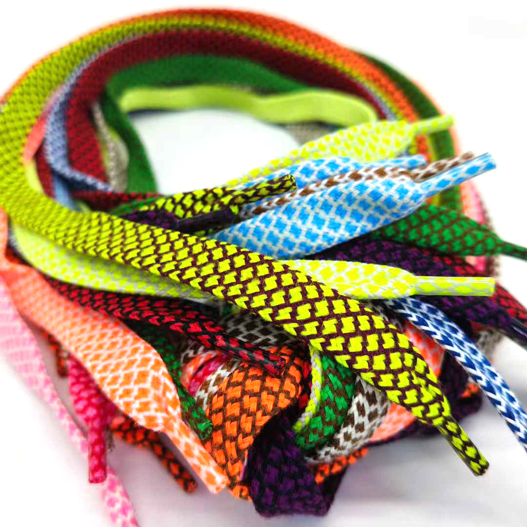 48 colores 10mm poliéster algodón colorido dragón escamas cuerda hueca suéter cintura cuerda de plástico transparente cabeza de ropa cuerda de dibujo