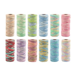 2mm*50m��ɫ��Ⱦ���K�����ׁ��L��̺�b��K����diy�bY�а��b�K