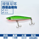 2 Pcs Sinking Minnow Fishing Lures Hard Baits Fresh Water Bass Swimbait Tackle Gear