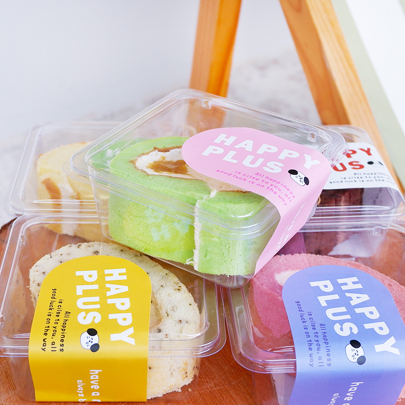 切塊蛋糕盒蛋糕卷包裝盒千層慕斯透明切片提拉米蘇瑞士甜品打包盒