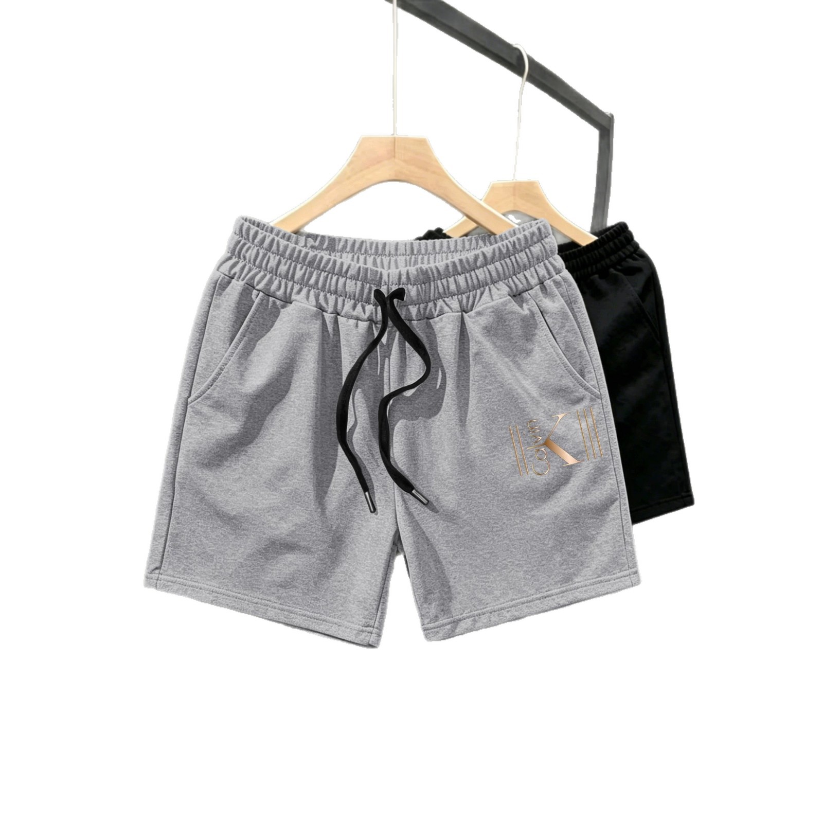 New Summer Essential: Breathable And Quick Drying Three Quarter Length Swim Trunks, Unisex Casual And Versatile Sports Shorts, Beach Shorts._voghion.com