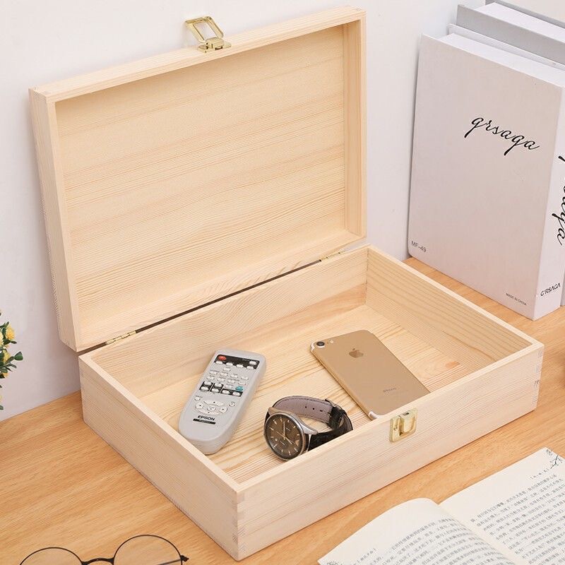 Wooden Tea Packaging Box, Gift Box, Wooden Flip-Top Tea Storage Box with Lock, Wooden Box for Private Tea Wooden Tea Packaging Box, Gift Box, Wooden Flip-Top Tea Storage Box with Lock, Wooden Box for Private Tea