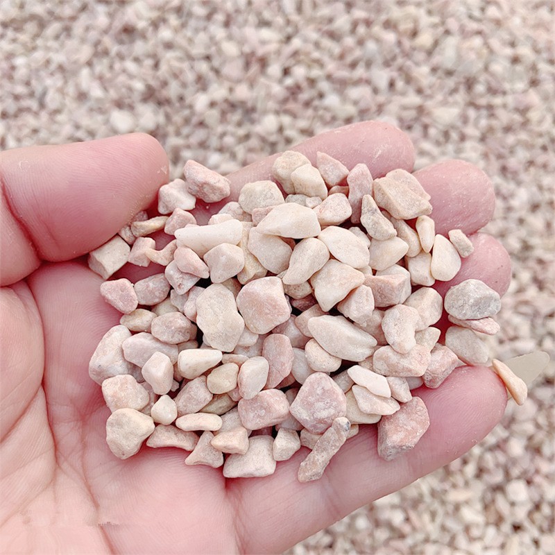 铺路鹅卵石生产厂家 水洗透水砖骨料 灰白黑色石子