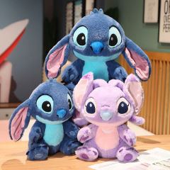Large Size Stitch Plush Doll Cute Star Wars Angel Cartoon Teddy Bear Gift for Girls