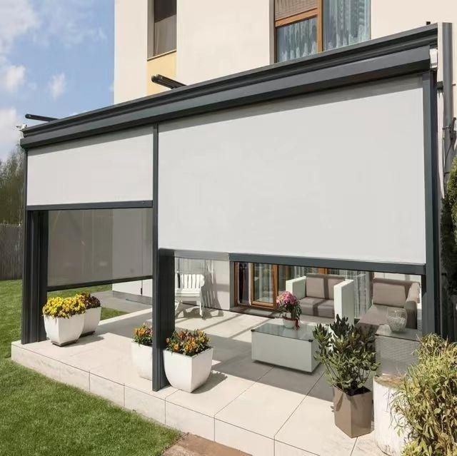 Motorized Windproof Roller Shutter 2