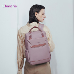 Chantria バックパック女性のハイエンドニッチファッションバックパック女性の通勤コンピュータバッグカジュアルスクールバッグ