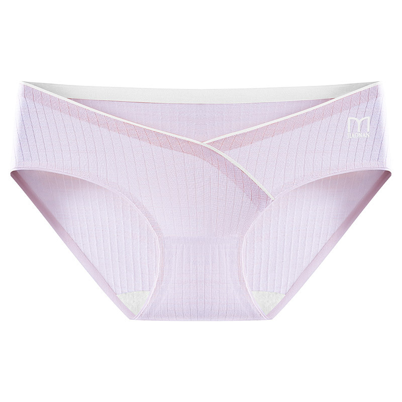 Ropa interior mujer embarazada mujer algodón antibacteriano transpirable embarazo temprano, medio y tardío pantalones cortos de cintura baja especiales calzoncillos sin costuras para mujeres embarazadas