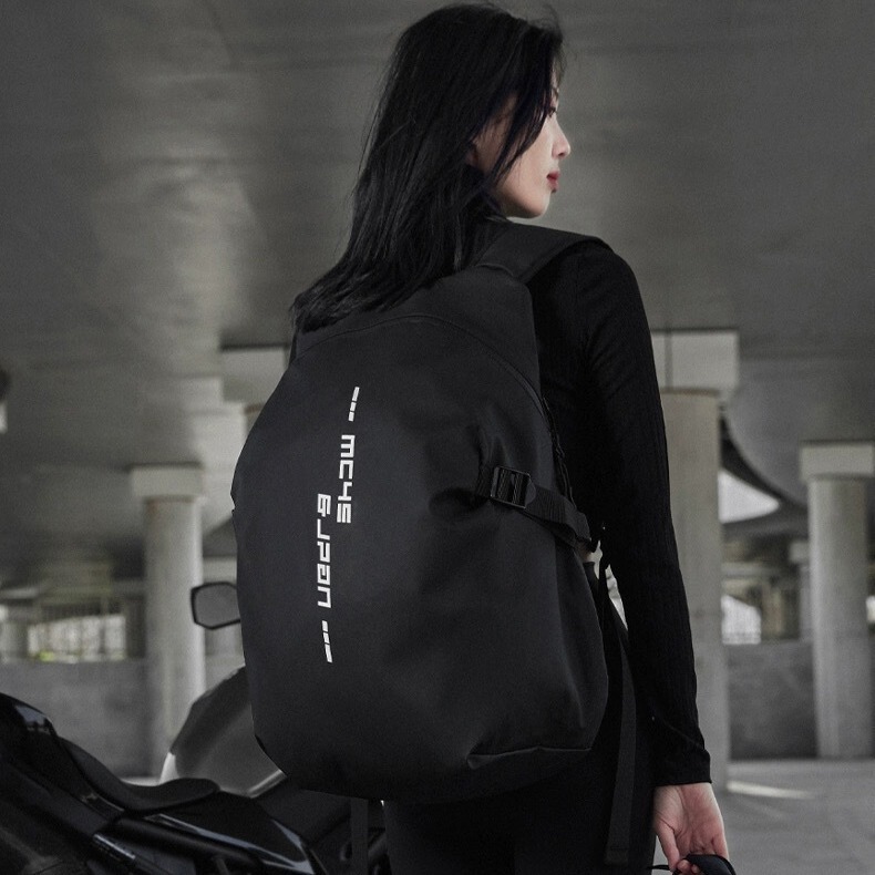 New Motorcycle Riding Backpack Helmet Bag Men's Motorcycle Bag Waterproof Large Capacity Backpack Women's Full Helmet Bag
