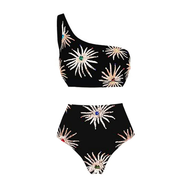 Women's Floral 1 Piece One Piece Swimwear display picture 3
