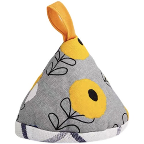 Wholesale Japanese style cute universal size pot caps household fabric anti-scalding pot caps kitchen pot handle insulated gloves
