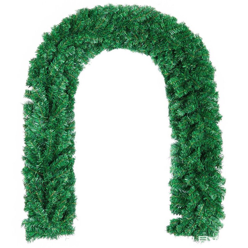 グリーン PVC クリスマス籐 2.7m クリスマスぶら下げ枝模擬籐クリスマス装飾籐卸売|undefined