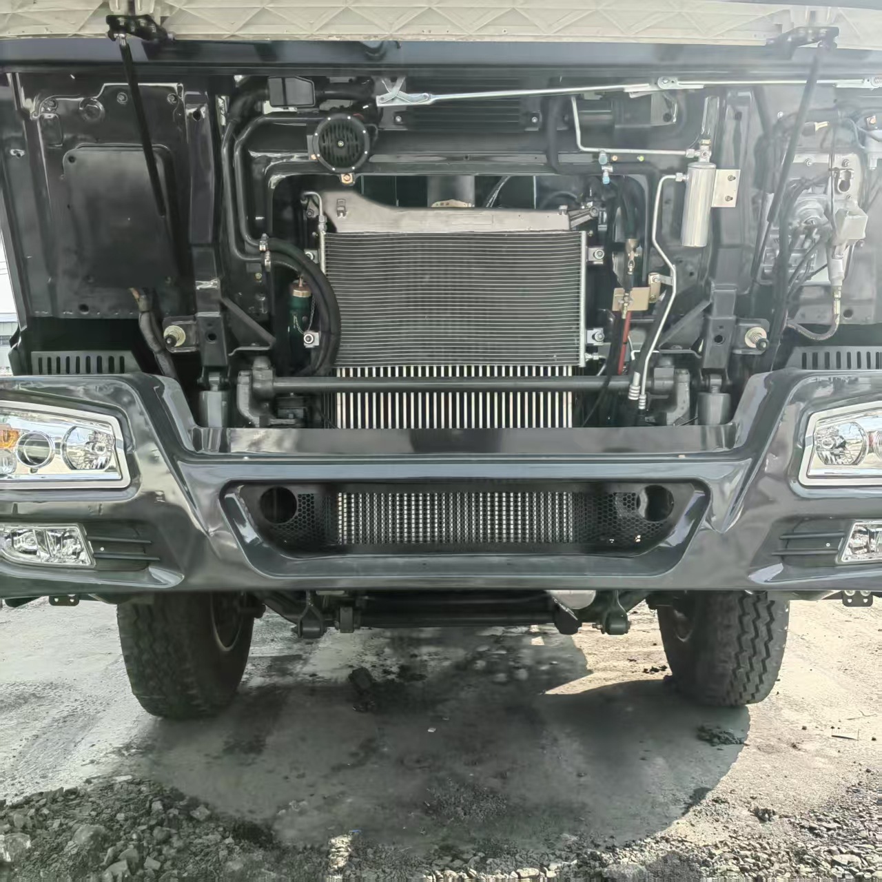 Special 375/371 Horsepower Rear Eight-Wheel Slag Transport Truck 6*4Howo Dump Truck for Sand and Gravel