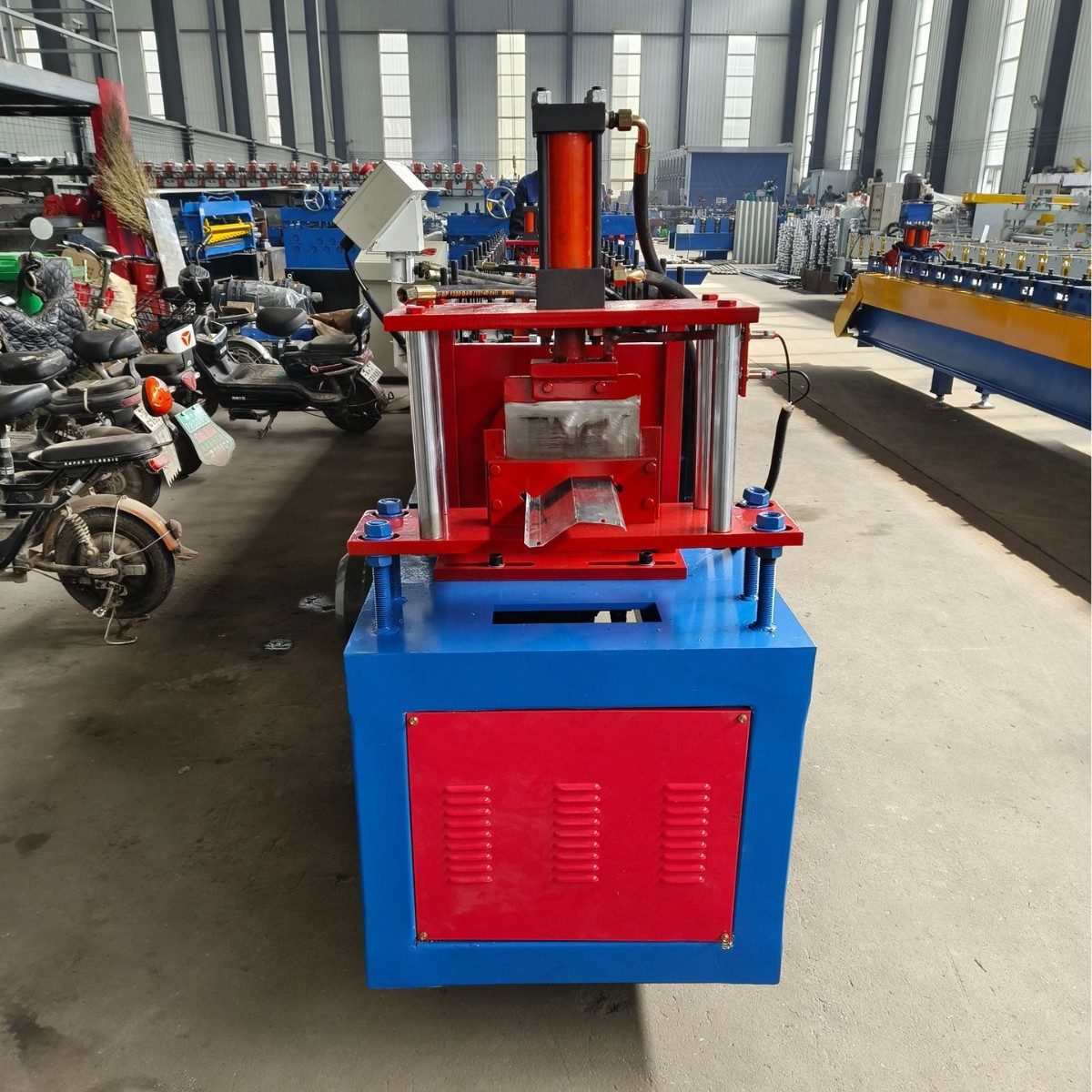 Continuous Sheet Forming Machine Metal Cold Bending Forming Machinery Equipment Stainless Steel Galvanized Metal Forming Integrated Machine