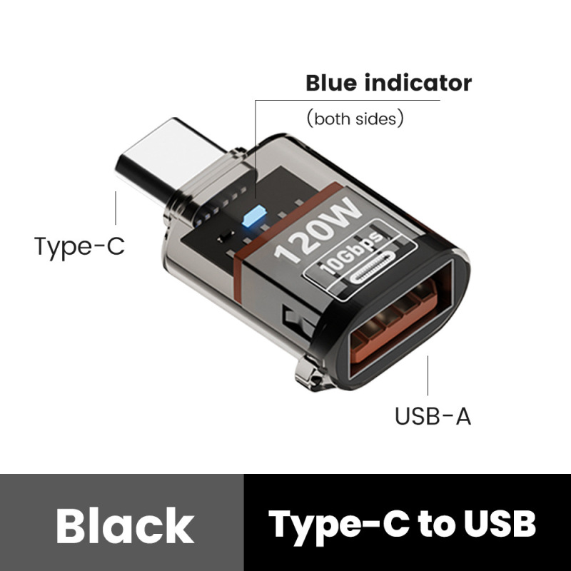 新しい透明アダプタデジタルディスプレイ typecOTG120W ディスプレイ USB3.2 携帯電話 Apple コンバータ高速に適しています|undefined