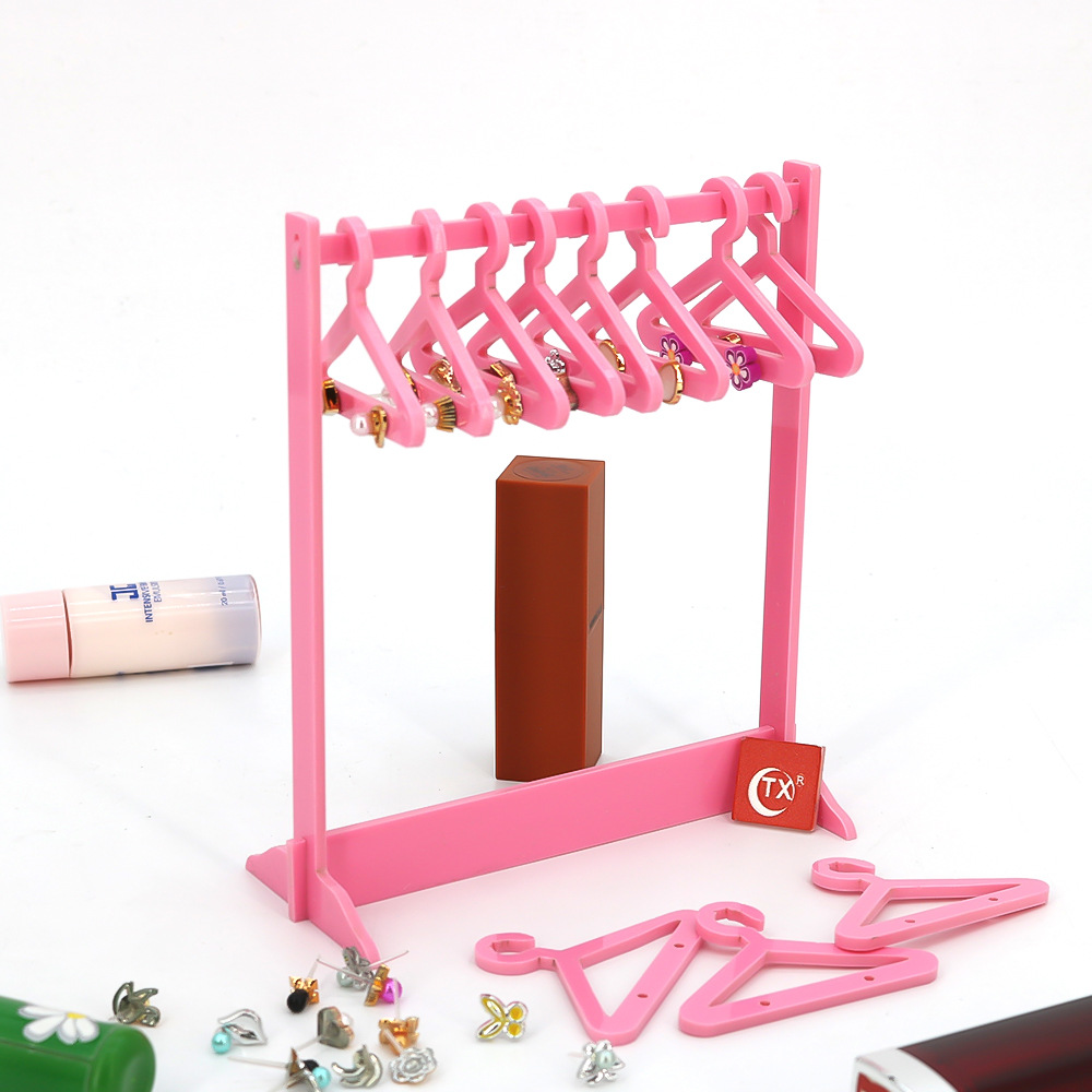 43g Weight Jewelry Display, Jewelry Rack Classification 1 Set Quantity Acrylic Material Solid Color Pattern Cute, Simple Style Style Multicolor Color 1 Set Arylic Cute Simple Style Solid Color Jewelry Display Jewelry Rack 3