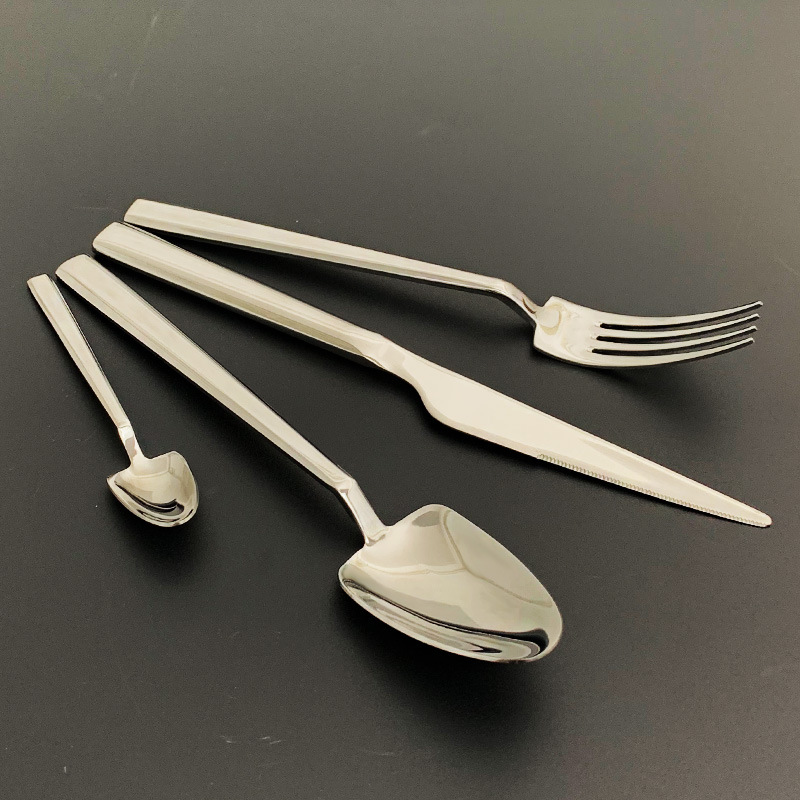 Cuchillo de acero inoxidable cuchillo de restaurante occidental cuchillo de filete cuchillo de café cuchillo de espesar miel horquilla de ensalada de frutas