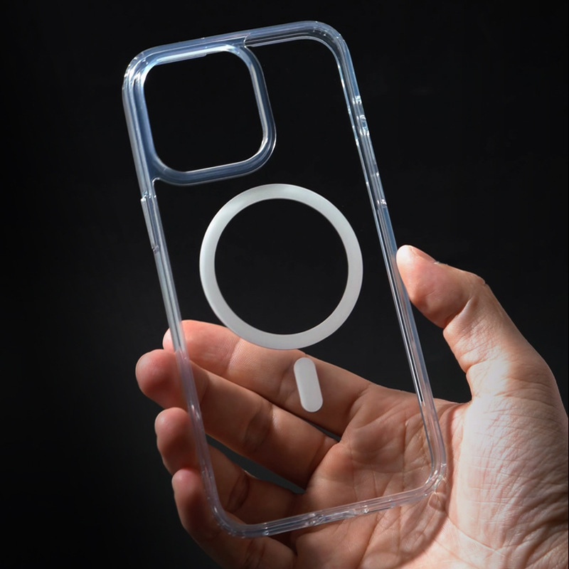 适用17Promax苹果17磁吸手机壳透明iPhone保护套16Promax强磁性力|undefined