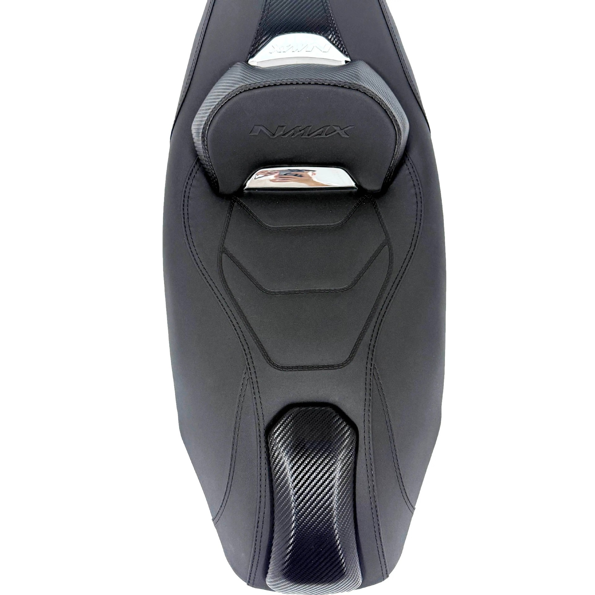 Suitable for 25-26 Models of Yamaha Nmax155 V3 Modified Indonesian Version Seat Cushion, Heightened Lumbar Support Seat Cushion