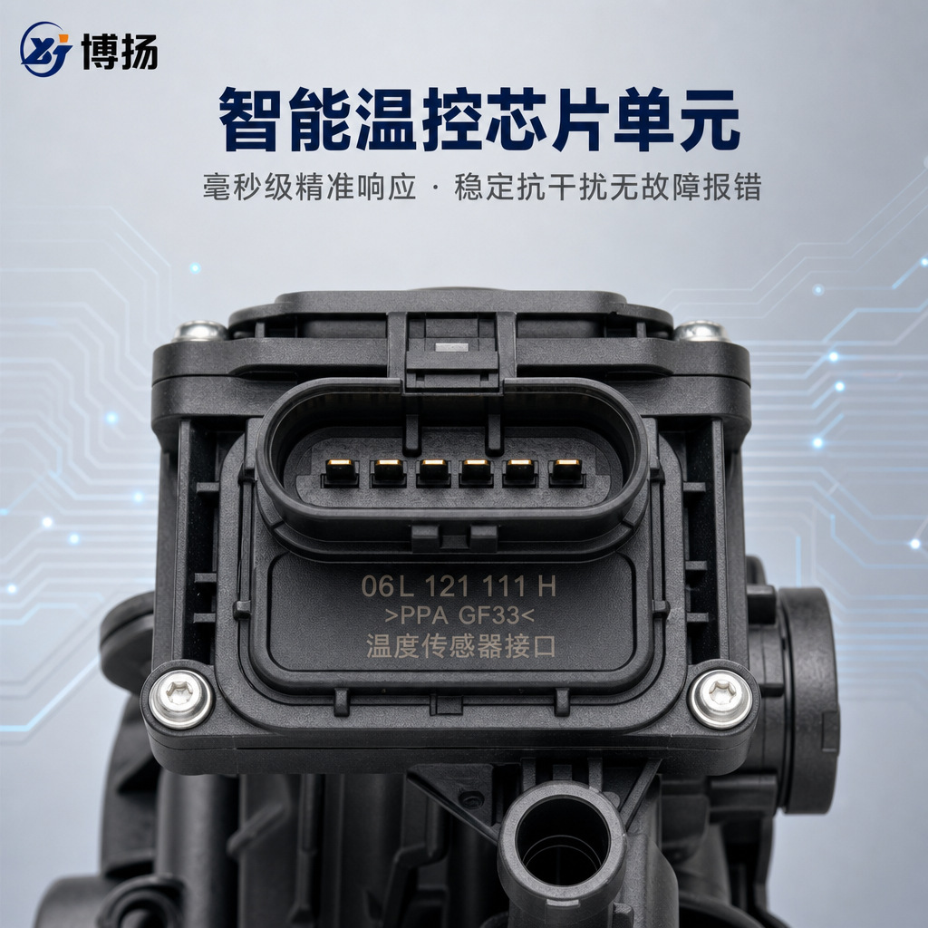 Compatible with Audi A3/A4/A5/A6/Q3 and Volkswagen models; improved version of the 06L121111H electronic water pump, made of aluminum