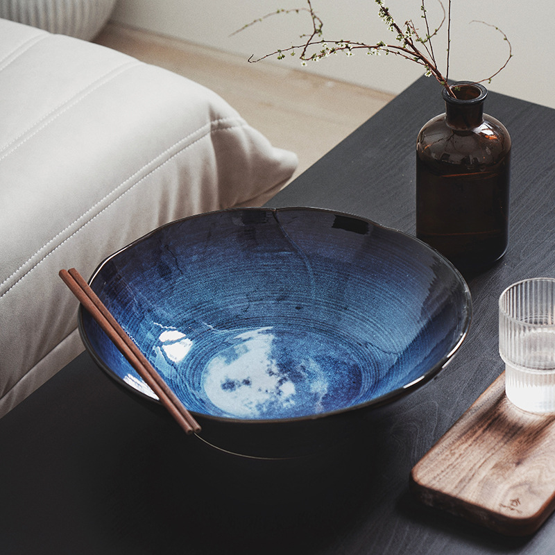 Plato de pescado en escabeche Tazón picante Restaurante Hotel Hogar Vajilla japonesa Tazón de ramen grande Tazón de sopa Tazón de ensalada