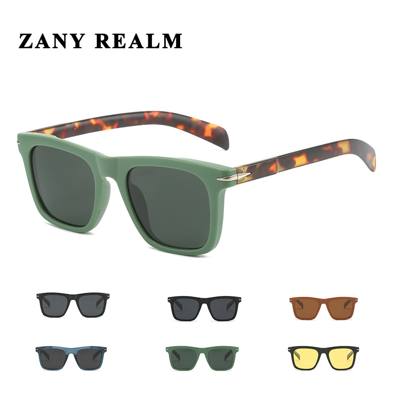 Gafas de sol para hombres con clavos de arroz de caja transfronteriza europea y americana 24 Gafas de sol polarizadas de nueva moda Gafas de sol personalizadas al por mayor