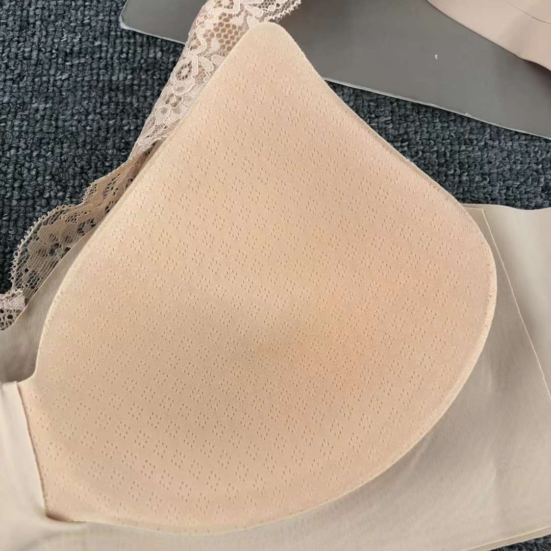 Nueva taza de látex sin marcas de alta calidad, chaleco de dama sin anillo de acero, bra de yoga, ropa interior deportiva, mujer al por mayor