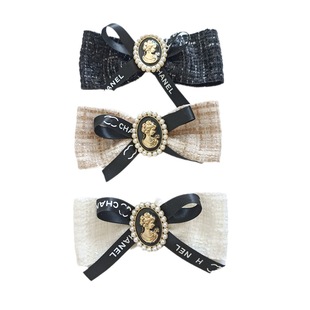 Cross-border Chanel style pet jewelry clip Bichon Yorkshire Marji dog clip temperament hair accessories
