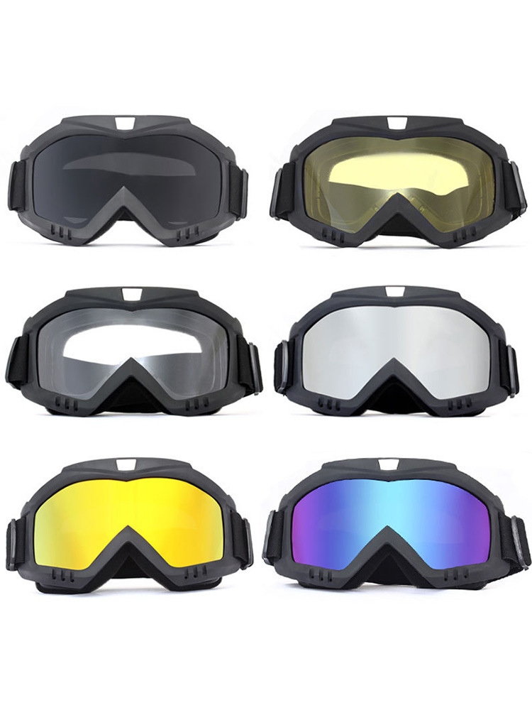 Tactical Goggles, Anti-Wind and Sand Protective Goggles, Outdoor Cycling Motorcycle Protective Ski Goggles, Half-Frame