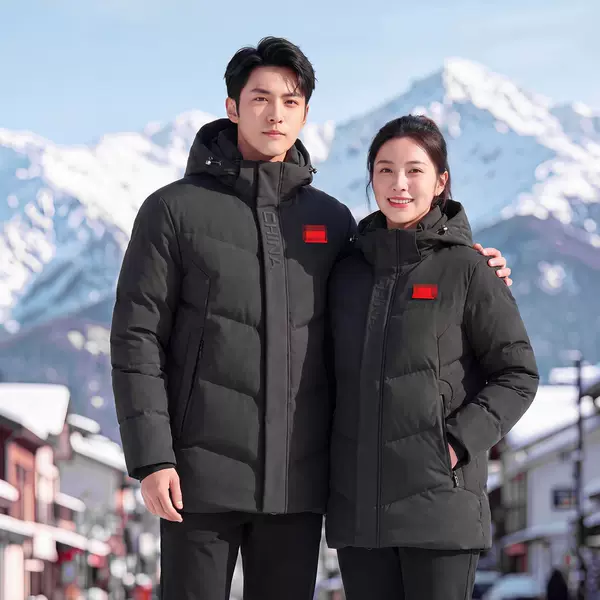 Autumn and Winter Thick Hooded Cotton Jackets for Men and Women, Couple's Wear, Sports Casual Cold-Proof and Warm Jackets, Wholesale in Stock