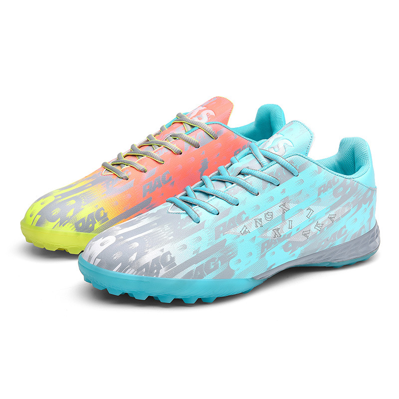 2022 transfronteriza nuevos zapatos de fútbol FGTF hombres transpirables bajos largos y cortos zapatos de fútbol de uñas moda Comercio Exterior más tamaño 45