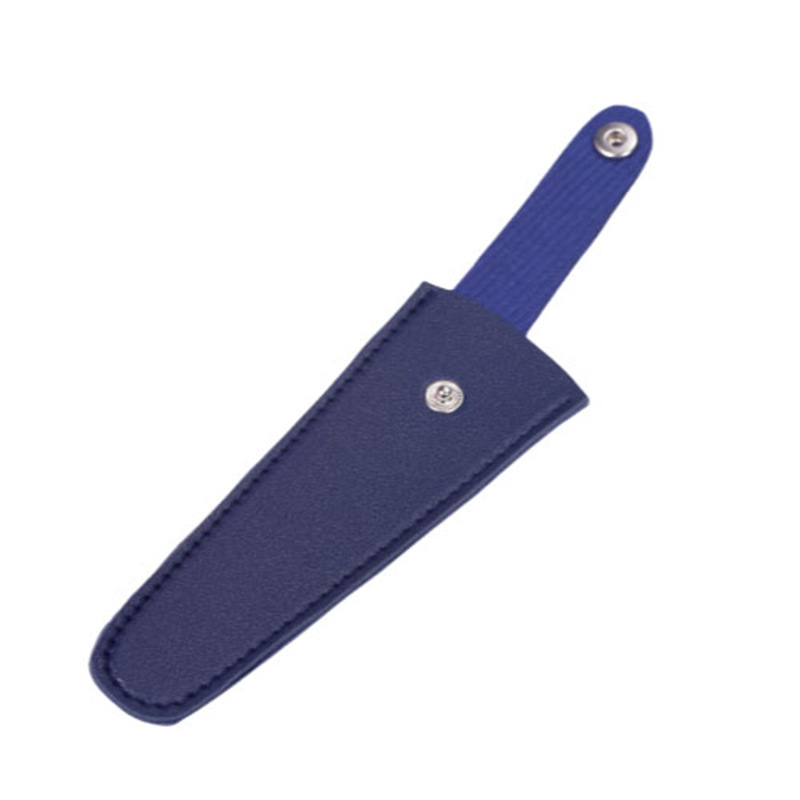 Fábrica al por mayor de tijeras de corte de pelo cubierta de tijeras de peluquería bolsa de almacenamiento tijeras de dientes planas tijeras de punta de cuero frange