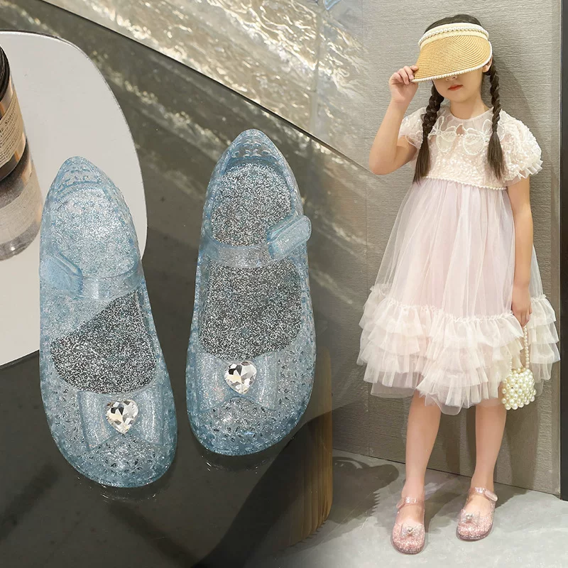 Breathable sandals with bow, “Frozen”
