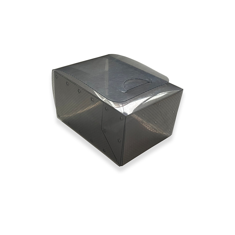 PP塑料斜纹包装盒 产品展示包装盒半透明塑料盒 游戏卡片收纳盒。