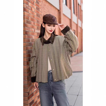 潮牌时尚复古羽绒服女短款网红小个子宽松百搭加厚面包高端外套