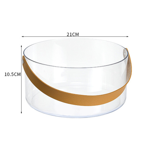 Internet celebrity small ice bucket, ice cube bucket, household Coke beer ice wine bucket, transparent picnic beverage bucket, high-value storage bucket