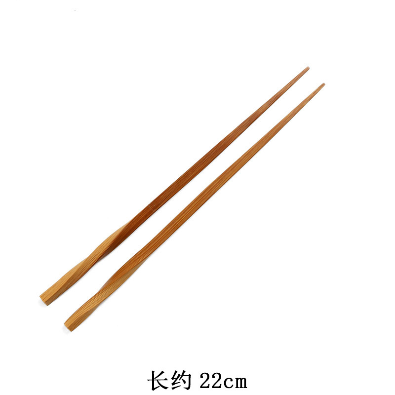 탄화대나무젓가락(나선형꼬리형)