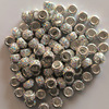 7*12mm Eye Diamond Diamond Pole Beads 5mm Congxiangbala Bead Soft Pottery Drilling Balls Chicken White Blue Ballows D64