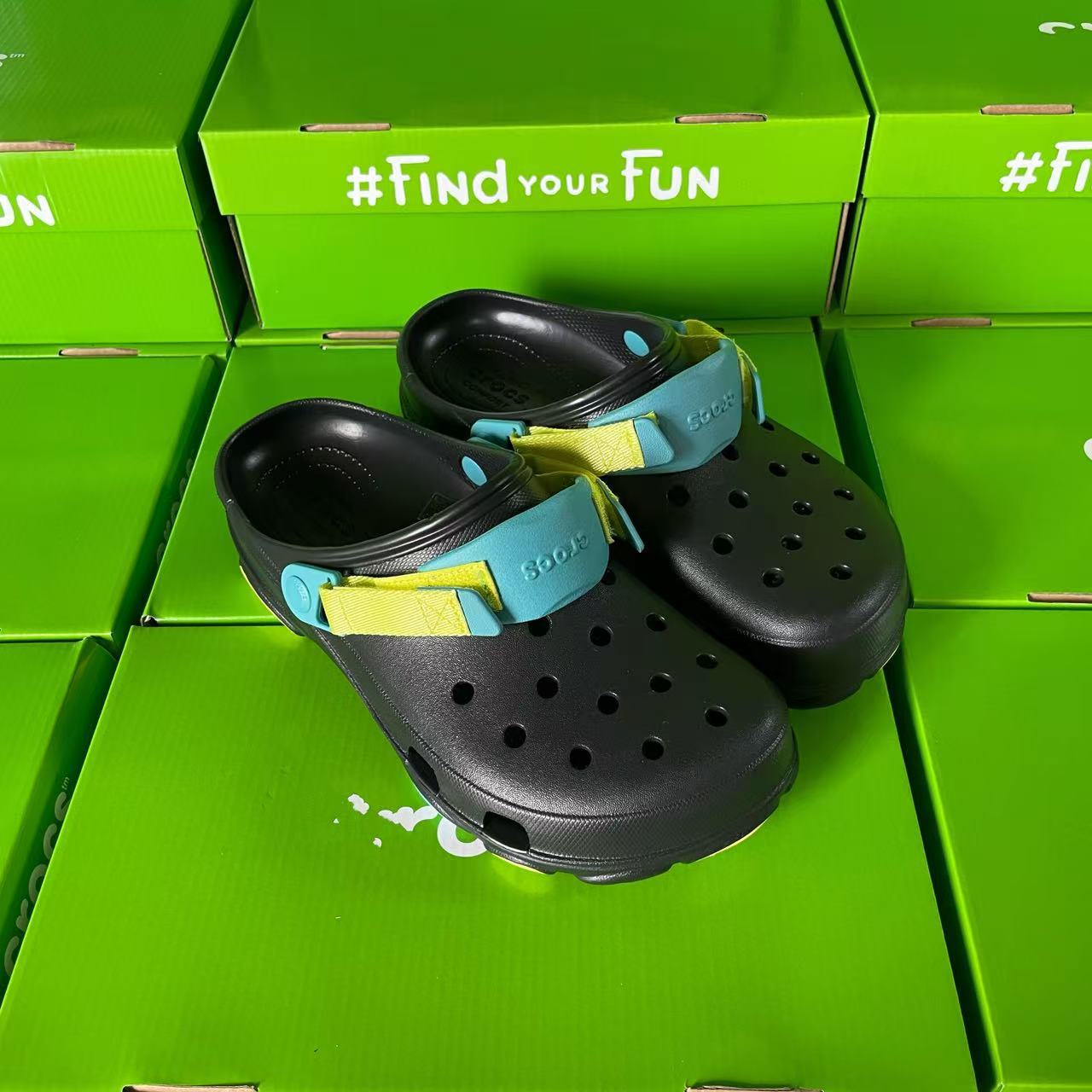 Cross卡洛驰新款特林洞洞鞋男鞋女鞋夏季拖鞋情侣款凉鞋软底踩屎