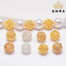 14K����ɫ �U����A���Ӹ������diy��朴����Ʒ���ɢ�����